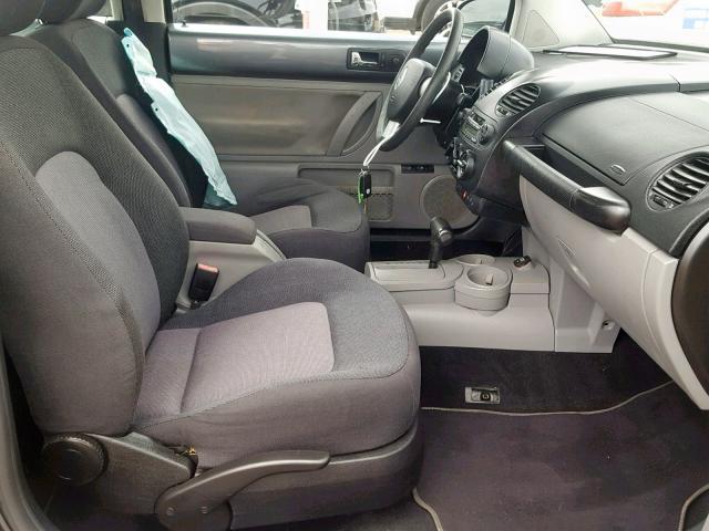 3VWCK21C13M434891 - 2003 VOLKSWAGEN NEW BEETLE ვერცხლისფერი ფოტო 5