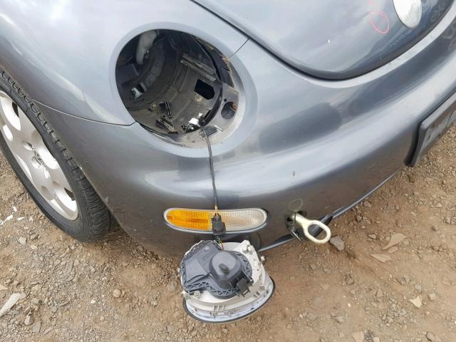 3VWCK21C13M434891 - 2003 VOLKSWAGEN NEW BEETLE ვერცხლისფერი ფოტო 9