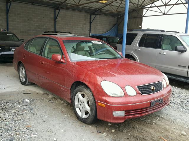 JT8BD68S8Y0091065 - 2000 LEXUS GS 300 RED photo 1