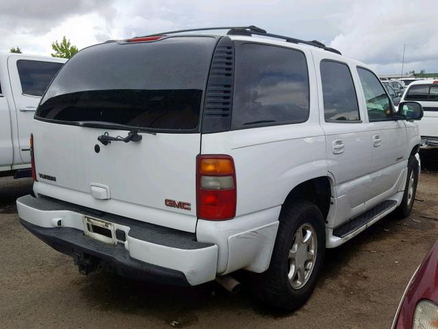 1GKEK63U33J322457 - 2003 GMC YUKON DENA WHITE photo 4