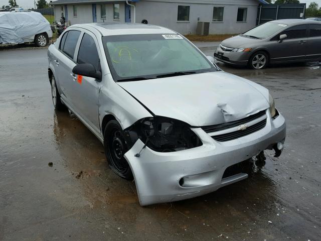 1G1AT58HX97175713 - 2009 CHEVROLET COBALT LT SILVER photo 1