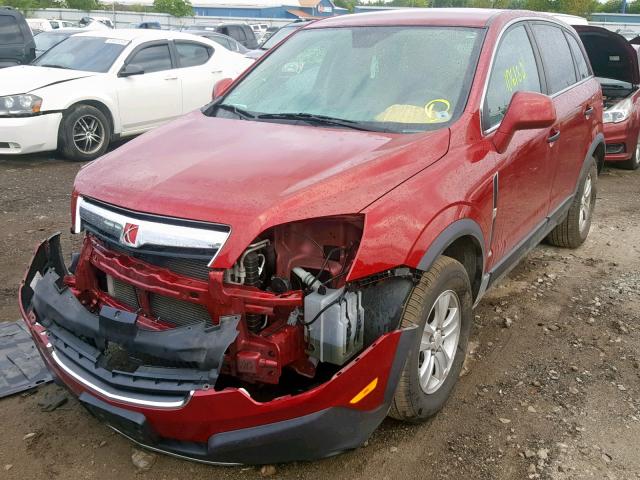 3GSALAE18AS592765 - 2010 SATURN VUE XE RED photo 2