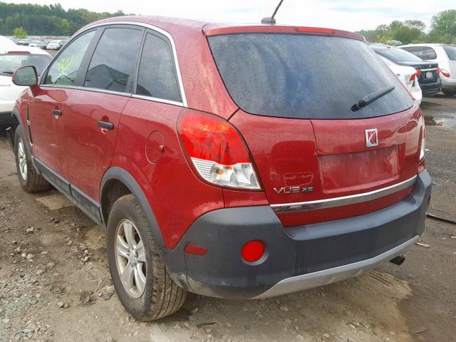 3GSALAE18AS592765 - 2010 SATURN VUE XE RED photo 3