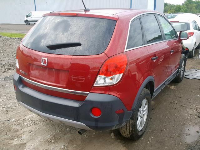 3GSALAE18AS592765 - 2010 SATURN VUE XE RED photo 4