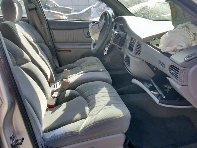 2G4WS52JX21177004 - 2002 BUICK CENTURY CU SILVER photo 5