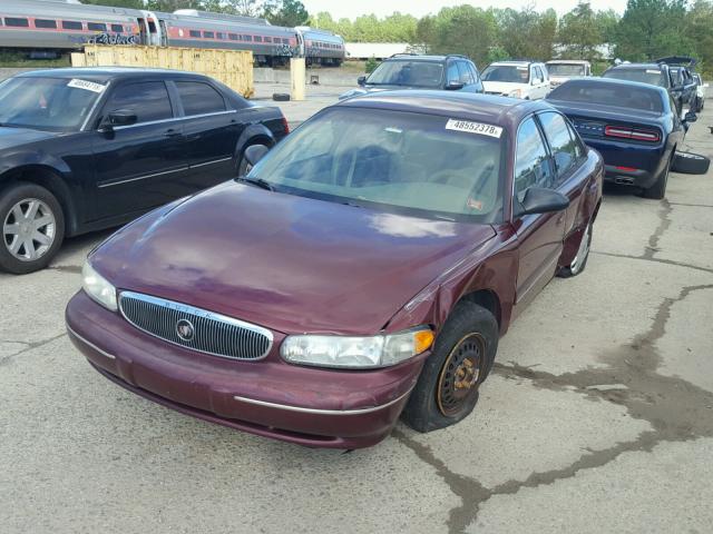 2G4WS52J311294115 - 2001 BUICK CENTURY CU RED photo 2