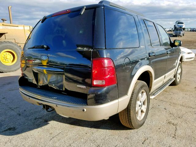 1FMZU64K25ZA08951 - 2005 FORD EXPLORER E BLACK photo 4