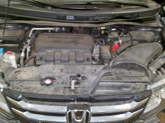 5FNRL5H64FB127610 - 2015 HONDA ODYSSEY EX GRAY photo 7