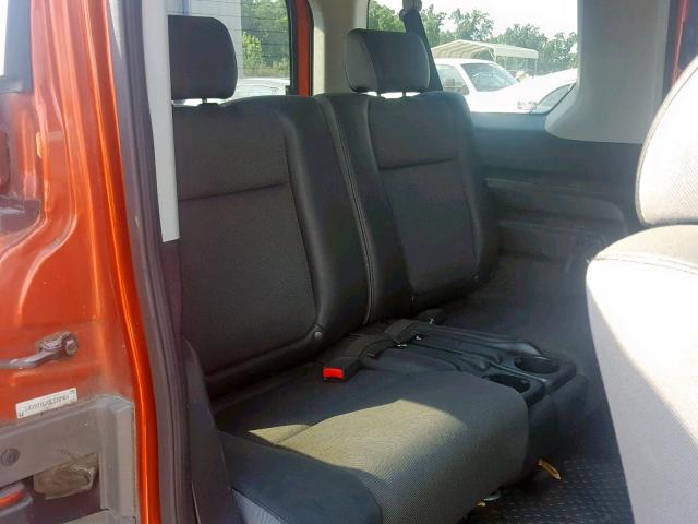 5J6YH18685L010964 - 2005 HONDA ELEMENT EX ORANGE photo 6