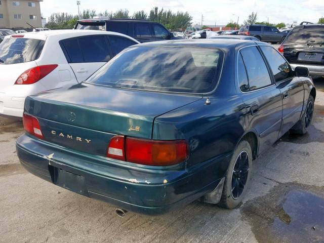 4T1BG12K6TU665082 - 1996 TOYOTA CAMRY DX GREEN photo 4