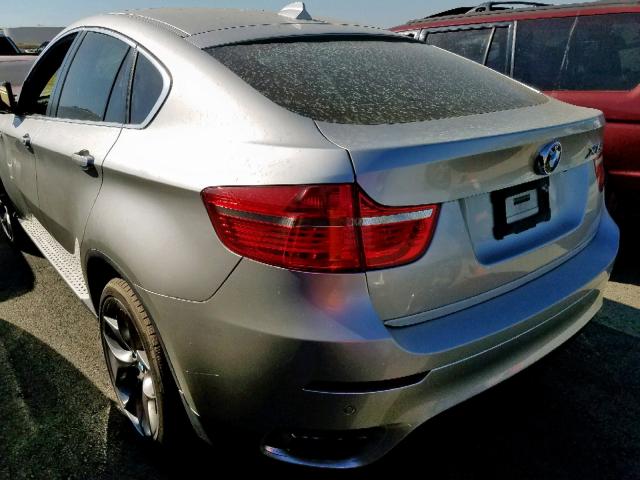 5UXFH0C51ALC66333 - 2010 BMW X6 HYBRID GOLD photo 3