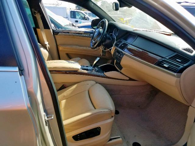 5UXFH0C51ALC66333 - 2010 BMW X6 HYBRID GOLD photo 5