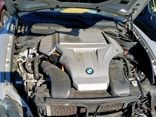 5UXFH0C51ALC66333 - 2010 BMW X6 HYBRID GOLD photo 7