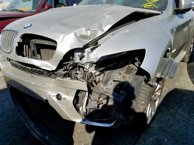 5UXFH0C51ALC66333 - 2010 BMW X6 HYBRID GOLD photo 9