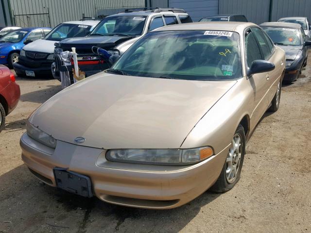 1G3WH52H31F172847 - 2001 OLDSMOBILE INTRIGUE G GOLD photo 2