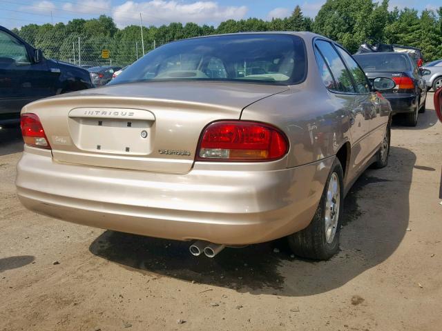 1G3WH52H31F172847 - 2001 OLDSMOBILE INTRIGUE G GOLD photo 4