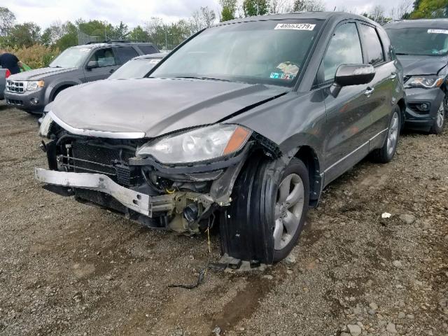 5J8TB18548A002399 - 2008 ACURA RDX TECHNO GRAY photo 2