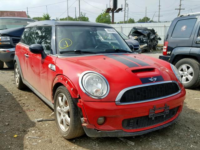 WMWMM33568TP71083 - 2008 MINI COOPER S C RED photo 1