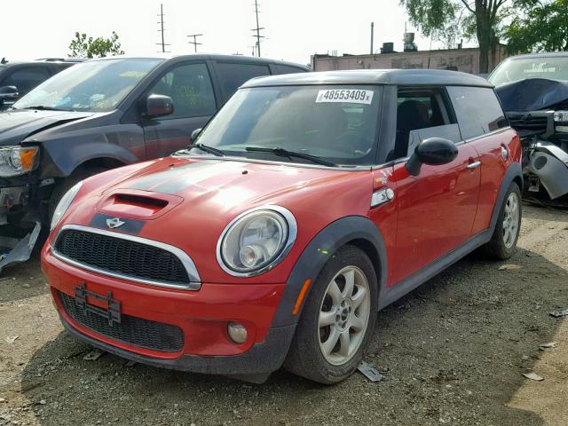 WMWMM33568TP71083 - 2008 MINI COOPER S C RED photo 2