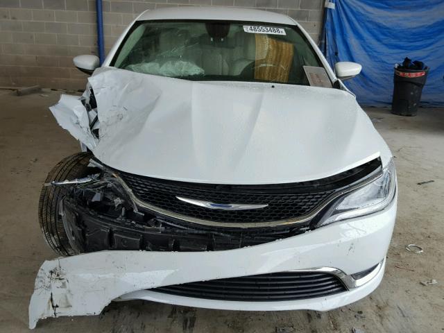 1C3CCCAB7FN666360 - 2015 CHRYSLER 200 LIMITE WHITE photo 7