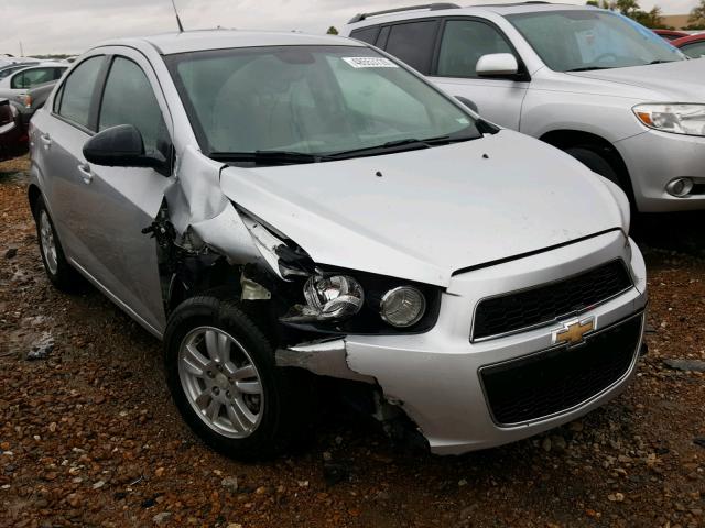 1G1JA5SHXC4199484 - 2012 CHEVROLET SONIC LS SILVER photo 1
