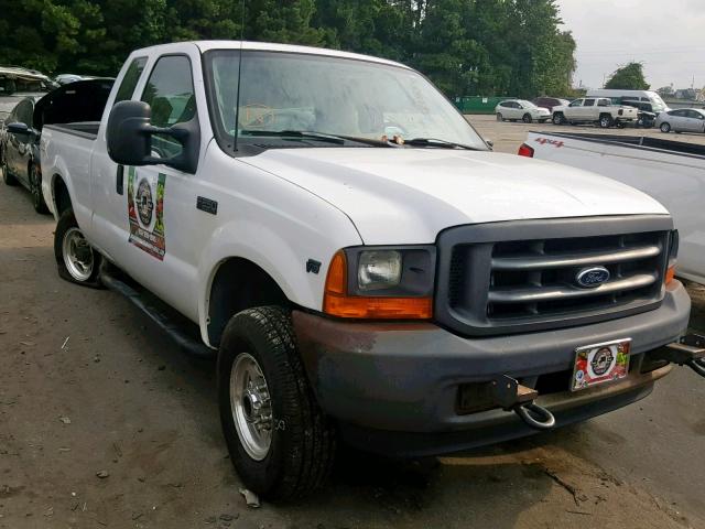 1FTNX21S81ED33208 - 2001 FORD F250 SUPER WHITE photo 1