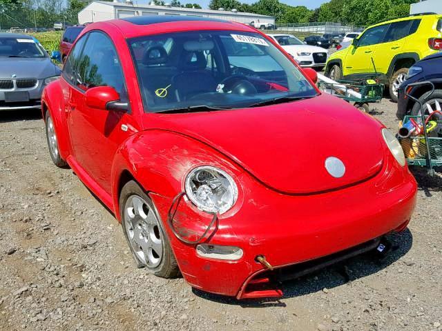 3VWCK21C82M422428 - 2002 VOLKSWAGEN NEW BEETLE წითელი ფოტო 1