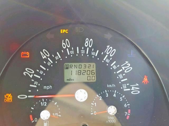 3VWCK21C82M422428 - 2002 VOLKSWAGEN NEW BEETLE წითელი ფოტო 8