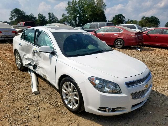 1G1ZK577X9F209346 - 2009 CHEVROLET MALIBU LTZ თეთრი ფოტო 1