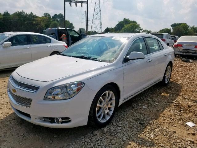 1G1ZK577X9F209346 - 2009 CHEVROLET MALIBU LTZ თეთრი ფოტო 2