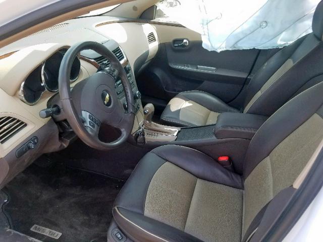 1G1ZK577X9F209346 - 2009 CHEVROLET MALIBU LTZ თეთრი ფოტო 5