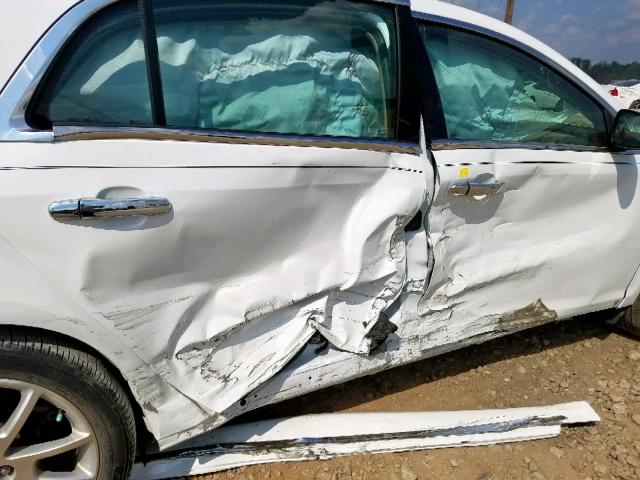 1G1ZK577X9F209346 - 2009 CHEVROLET MALIBU LTZ თეთრი ფოტო 9