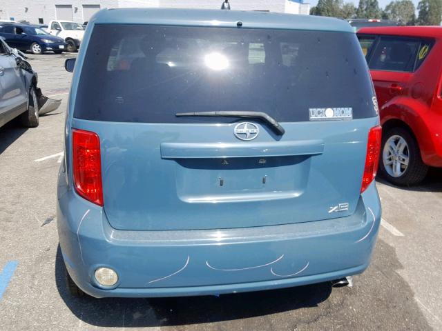 JTLZE4FE1A1102281 - 2010 TOYOTA SCION XB ტურკოუსი ფოტო 10