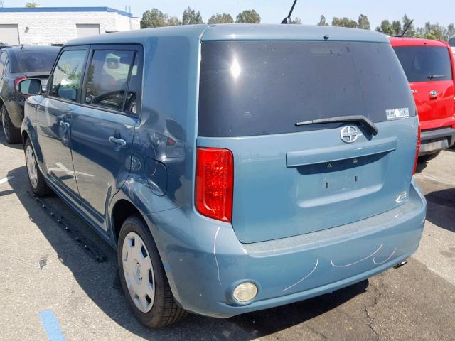 JTLZE4FE1A1102281 - 2010 TOYOTA SCION XB ტურკოუსი ფოტო 3