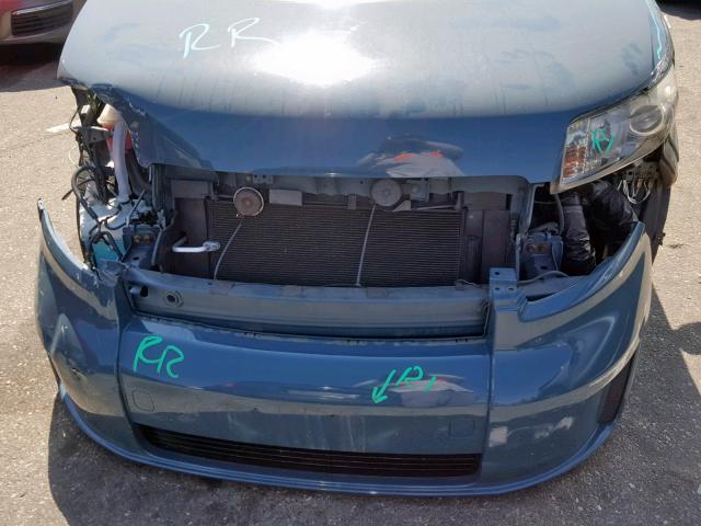 JTLZE4FE1A1102281 - 2010 TOYOTA SCION XB ტურკოუსი ფოტო 9