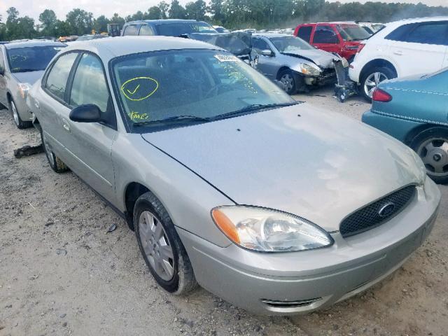 1FAFP53UX7A154663 - 2007 FORD TAURUS SE SILVER photo 1