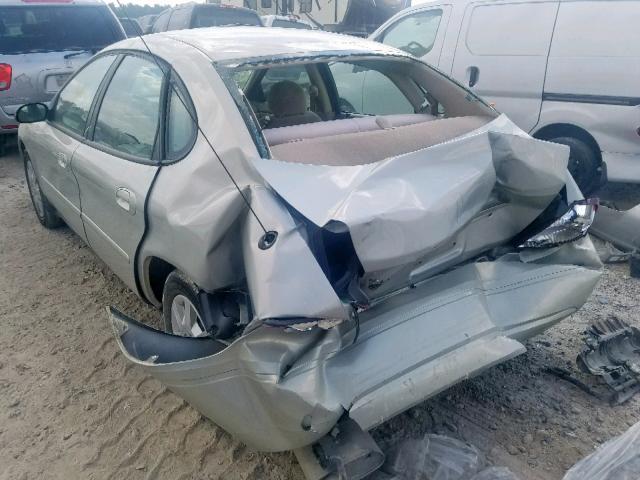 1FAFP53UX7A154663 - 2007 FORD TAURUS SE SILVER photo 3