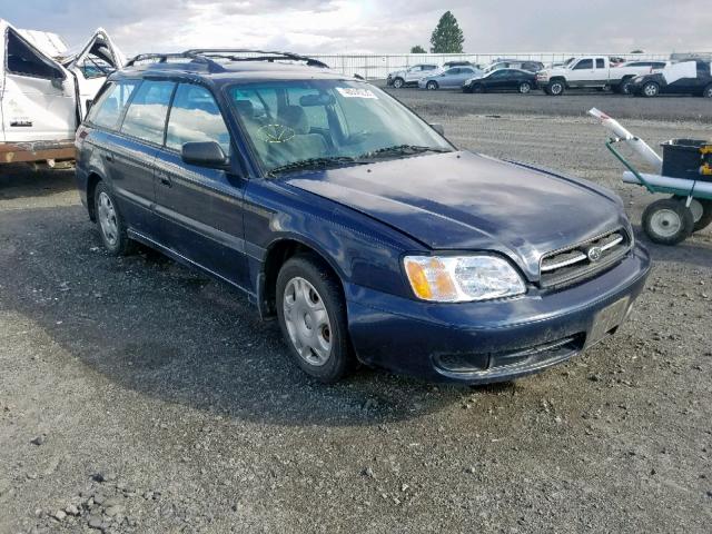 4S3BH635817311115 - 2001 SUBARU LEGACY L BLUE photo 1