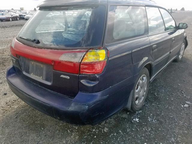 4S3BH635817311115 - 2001 SUBARU LEGACY L BLUE photo 9