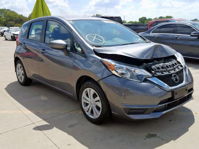 3N1CE2CP5HL367173 - 2017 NISSAN VERSA NOTE GRAY photo 1