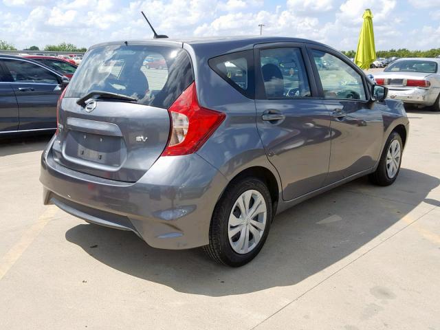 3N1CE2CP5HL367173 - 2017 NISSAN VERSA NOTE GRAY photo 4