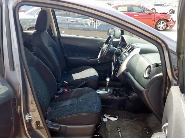 3N1CE2CP5HL367173 - 2017 NISSAN VERSA NOTE GRAY photo 5