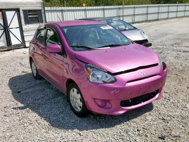 ML32A3HJ3FH031521 - 2015 MITSUBISHI MIRAGE DE PURPLE photo 1