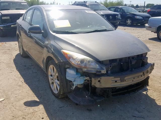 JM1BL1S53A1267465 - 2010 MAZDA 3 S BLACK photo 1