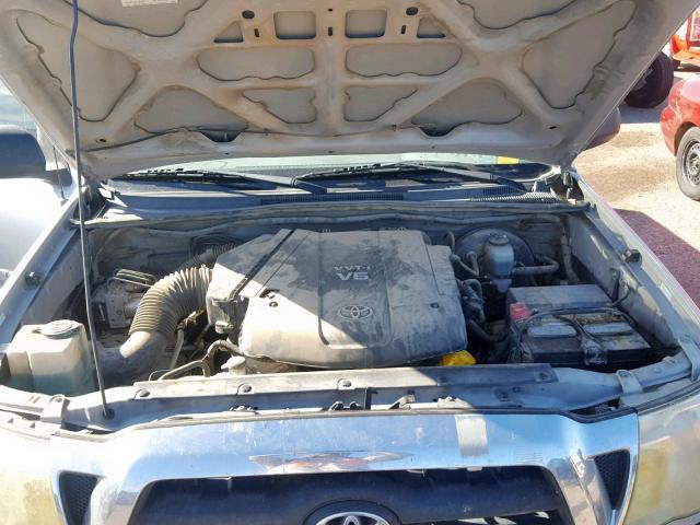 5TETU62N05Z053902 - 2005 TOYOTA TACOMA PRE SILVER photo 7