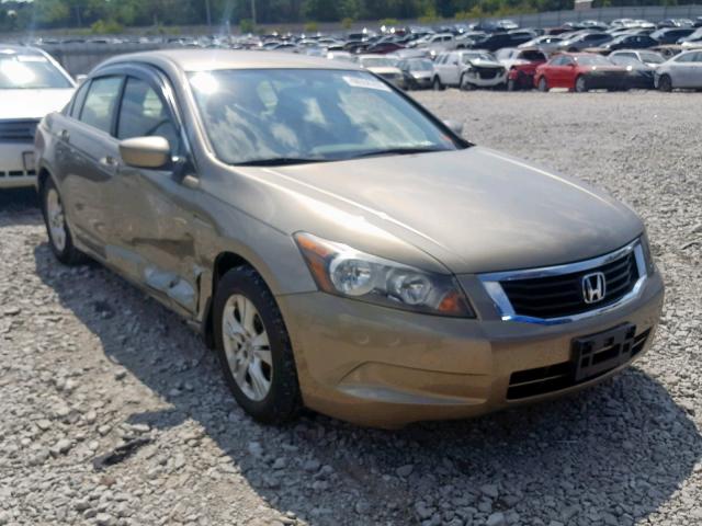 1HGCP26489A048191 - 2009 HONDA ACCORD LXP GOLD photo 1