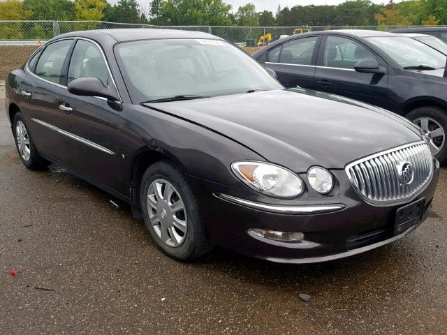 2G4WC582581338834 - 2008 BUICK LACROSSE C BROWN photo 1