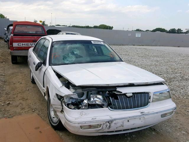 2MELM75W2TX669625 - 1996 MERCURY GRAND MARQ WHITE photo 1