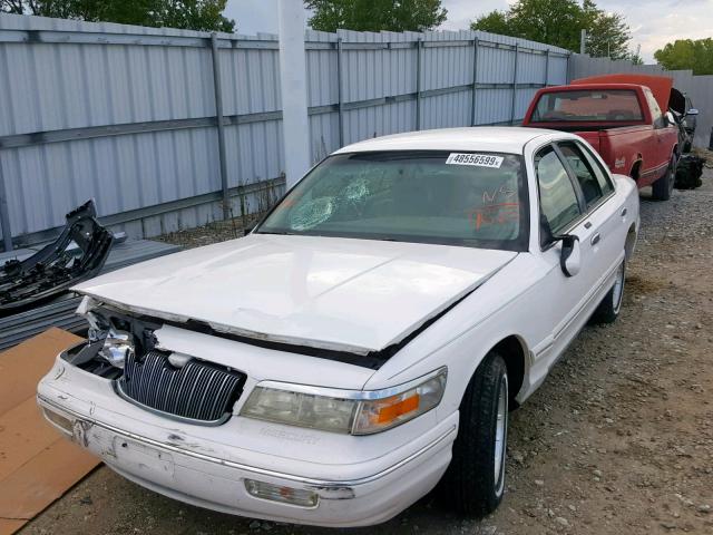 2MELM75W2TX669625 - 1996 MERCURY GRAND MARQ WHITE photo 2