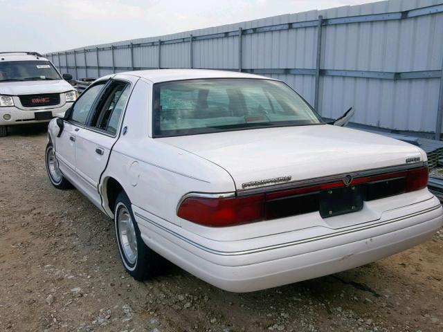 2MELM75W2TX669625 - 1996 MERCURY GRAND MARQ WHITE photo 3